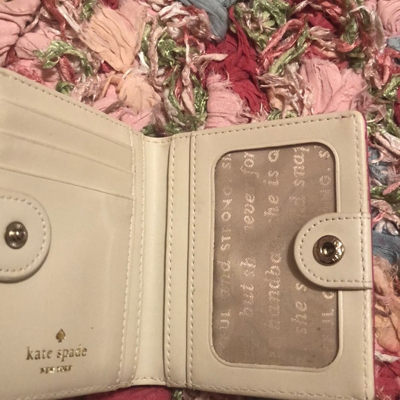 Kate Spade small wallet! Hot pink! Very cute! - Picture 3 of 3